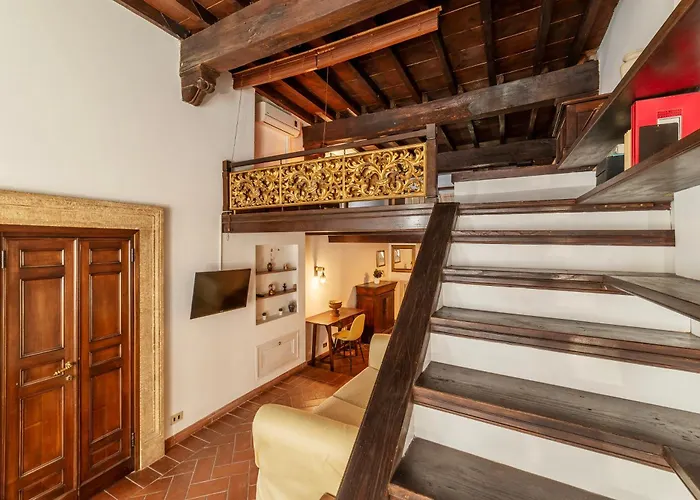 Historical Loft At Campo De Fiori Lägenhet Rom