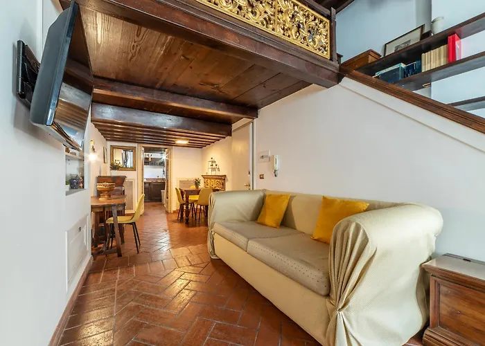 Lägenhet Historical Loft At Campo De Fiori Rom